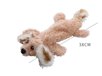 Milk Dog Plush Leather Interactive Barking Pet Toy