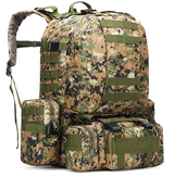 Camouflage Tactical Hiking Backpack for Outdoors