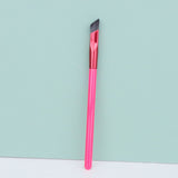 Wild Eyebrow Makeup Brush with Square Angle for Quick Application