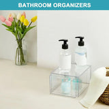 Stackable Acrylic Makeup Organizer with Storage Drawers