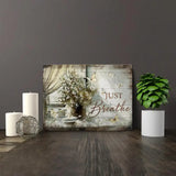 Canvas Poster of Floral Butterfly Art for Home Decor