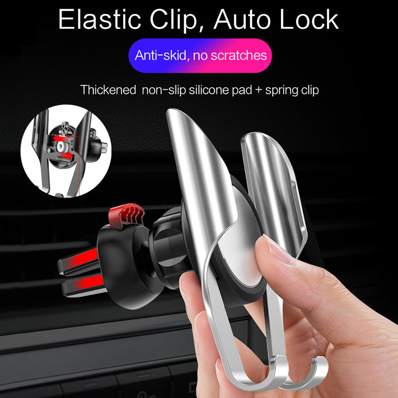 Creative Car Air Vent Gravity Phone Mount Holder