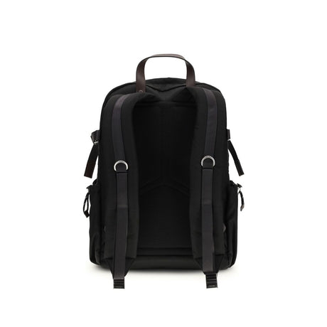 Prada Black Recycled Polyamide Backpack