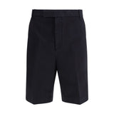 Thom Browne Blue Polyester Bermuda Shorts