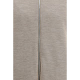 Brunello Cucinelli White Polyamide Full-Length Jacket