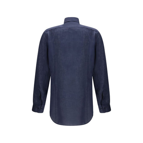 Etro Blue Denim Shirt