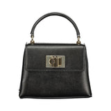 Furla Nero Leather Women Handbag