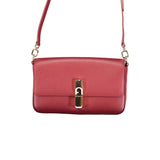 Furla Rosso Leather Women Handbag