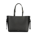 Furla Black Leather Women Handbag