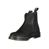 Gas Black Polyurethane Men Ankle Boot