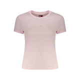 Tommy Hilfiger Rosa Cotton Women T-Shirt
