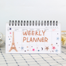 Korean Stationery Cartoon Tearable Weekly Planner Notebook