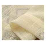 Modern Minimalist Cotton Linen Curtains for Home Decor