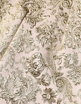 Dolce & Gabbana Beige Gold Floral Brocade Sleeveless Dress