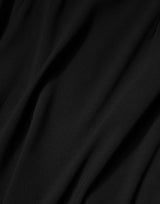 Dolce & Gabbana Black Square Neck Sleeveless Midi Dress