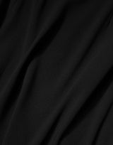 Dolce & Gabbana Black Square Neck Sleeveless Midi Dress