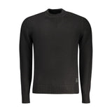 North Sails Black Cotton Men Sweater