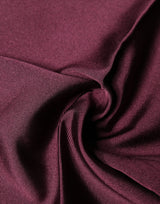 Dolce & Gabbana Maroon Logo Silk Square Handkerchief Scarf