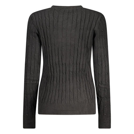Norway 1963 Black Viscose Women's Sweater
