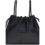 Coccinelle Black Calf Leather Bos Taurus Handbag