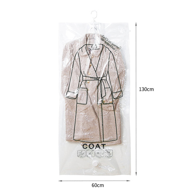 Vacuum Storage Bags for Clothes - Reusable Organizer