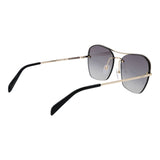 Emilio Pucci Gold Metal Sunglasses