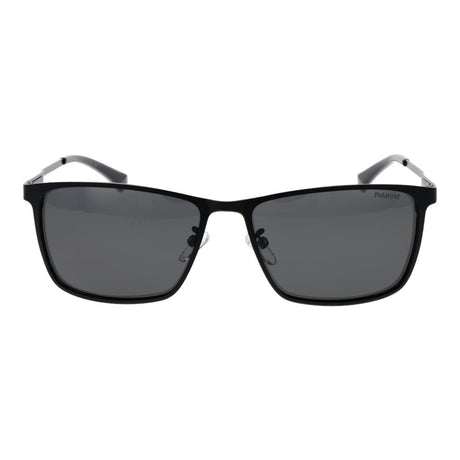 Polaroid Black Metal Sunglasses