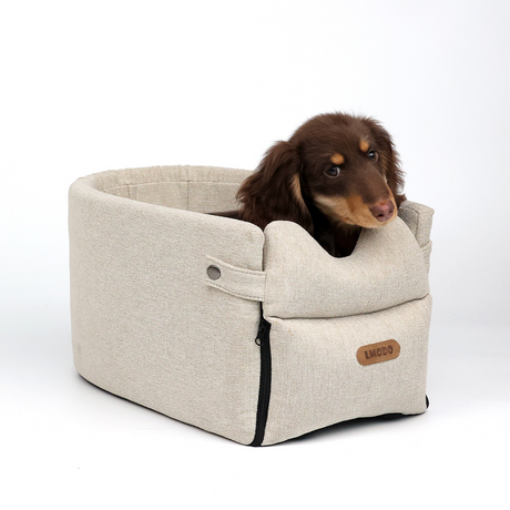 Portable Car Dog Seat Bed – Safety Carrier for Small Dogs & Cats