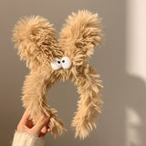 Cute Purple Plush Monster Headband Hair Accessory