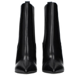 Valentino Garavani Black Leather Ankle Boots