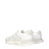 Maison Margiela White Fabric Athletic Sneakers