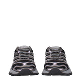 Maison Margiela Black Fabric Athletic Sneakers