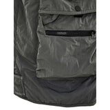 Paul & Shark Gray Polyester Sleveless Jacket