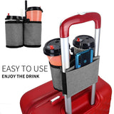 Travel Handle Storage Bag for Drinks and Accessories
