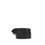 Margiela Black Calf Leather Bos Taurus Regular Belt