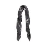 Margiela Gray Silk Scarf