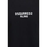 Dsquared² Black Cotton Sportswear