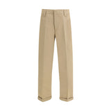 Golden Goose Beige Cotton Chino Pants