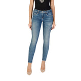 Guess Blue Cotton Skinny Jeans