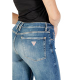 Guess Blue Cotton Skinny Jeans