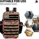 3P Tactical Camouflage Backpack for Hiking and Camping