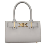 Versace Gray Leather Handbag