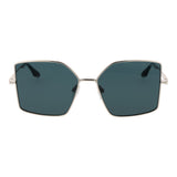 Trussardi Silver Metal Sunglasses