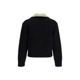 Namacheko Black Wool Cardigan