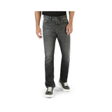 Diesel Black Cotton Straight-Leg Jeans