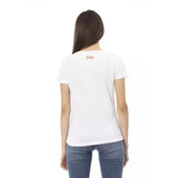 Trussardi Action White Cotton Tank Tops