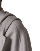 Dolce & Gabbana Off White Belted Long Trench Coat Men Jacket