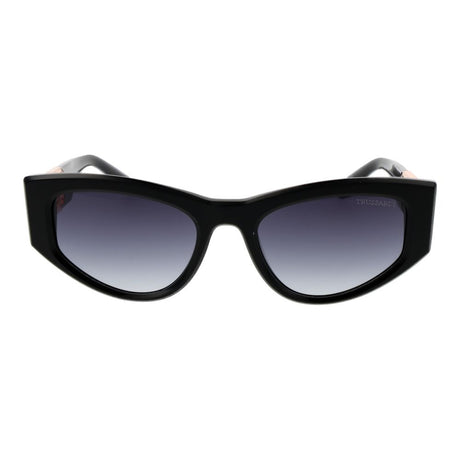 Trussardi Black Acetate Sunglasses
