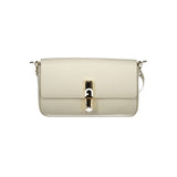 Furla Bianco Pelle Women Handbag