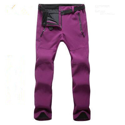 Men's Windproof Waterproof Softshell Hiking Pants
